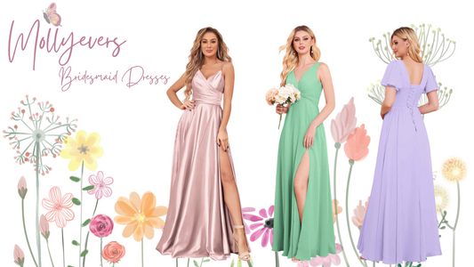 5 Must-Have Spring Wedding Bridesmaid Dress Colors