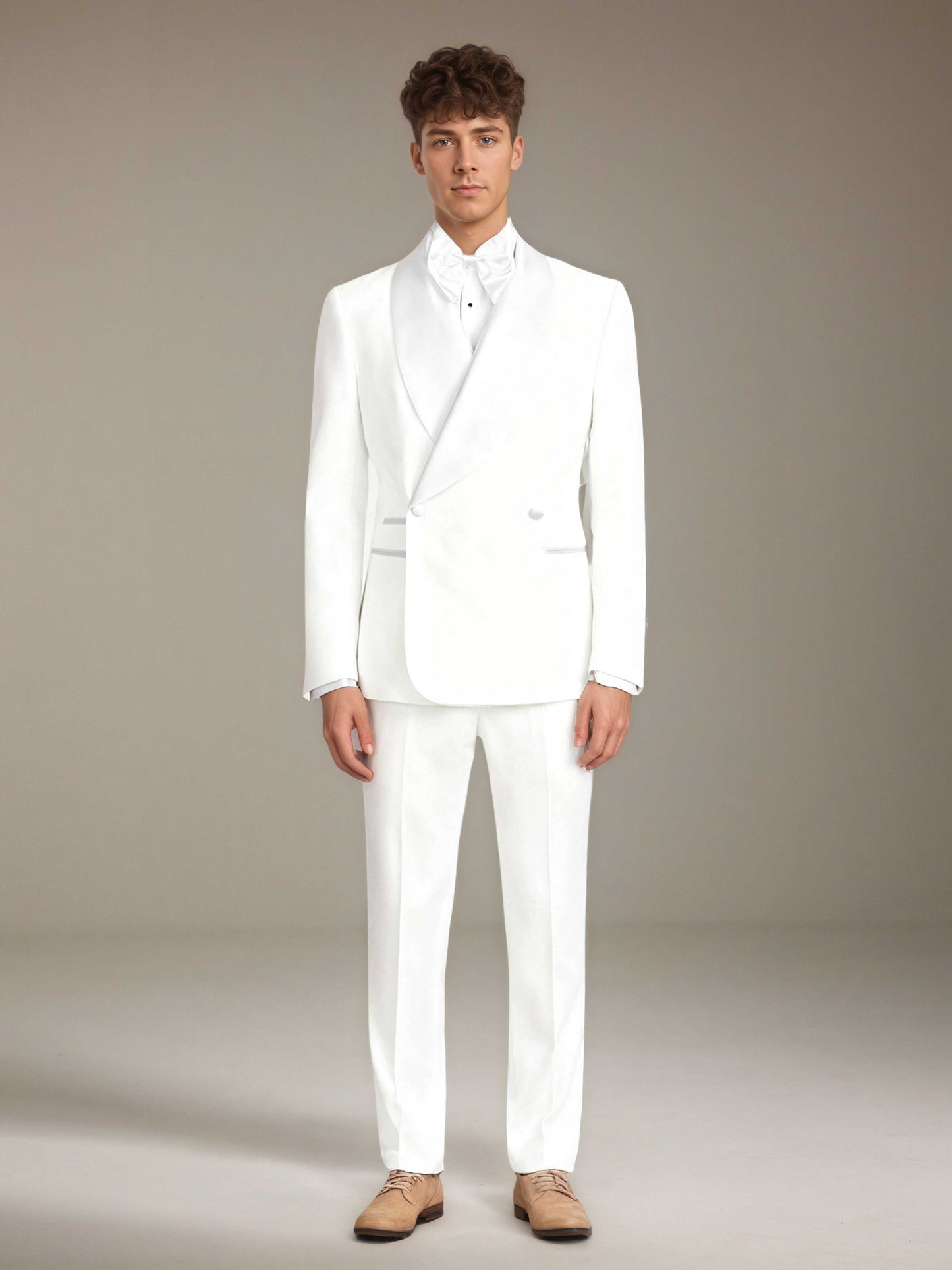 Men's Suits 2 Pieces Slim Fit Gala Night Attire Elegant Formal Wear