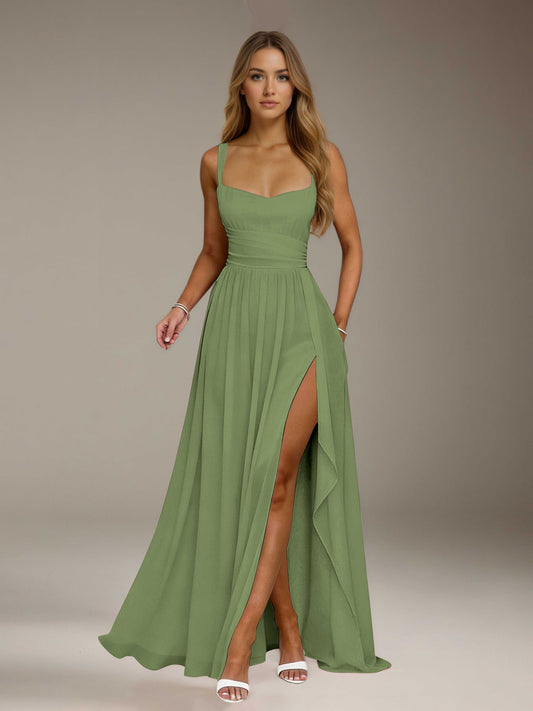 Chic Olive Green Bridesmaid Dresses - Fast Delivery Worldwide   mollyevers.co.uk