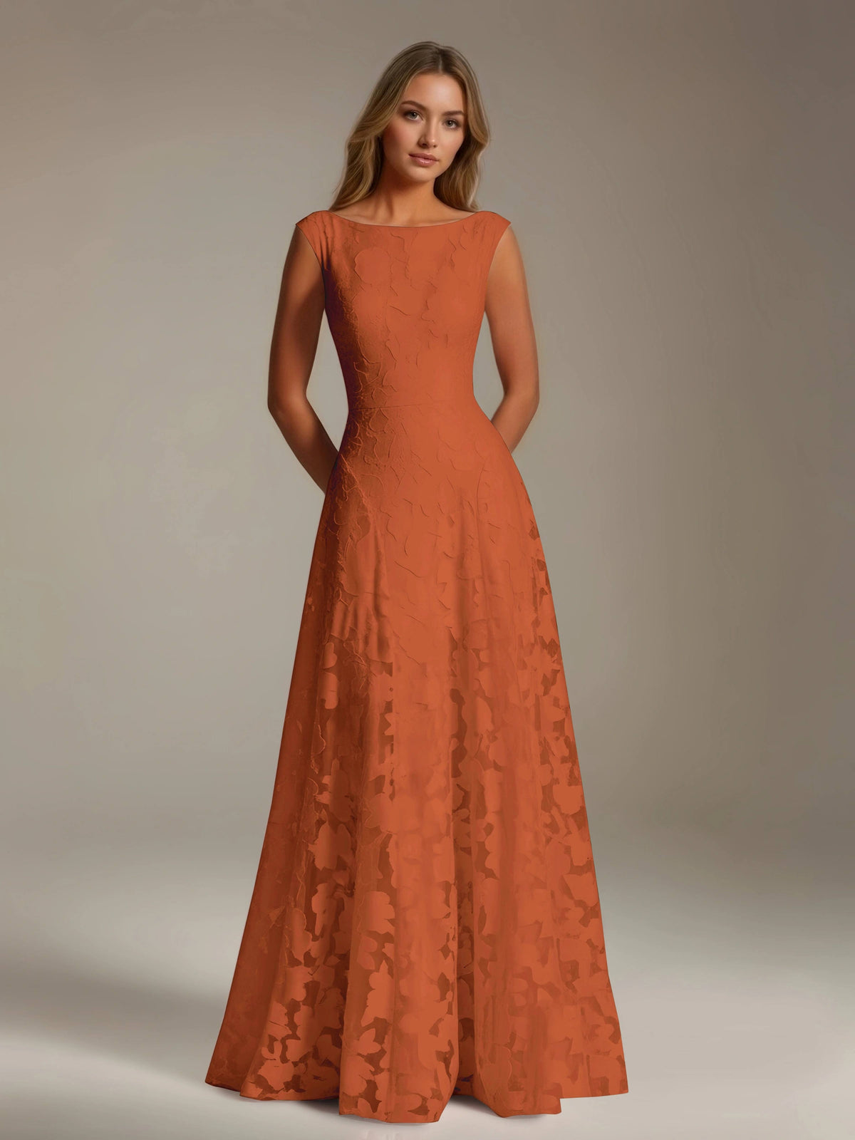 Warm and Stylish: Burnt Orange Bridesmaid Dresses for Your Wedding –