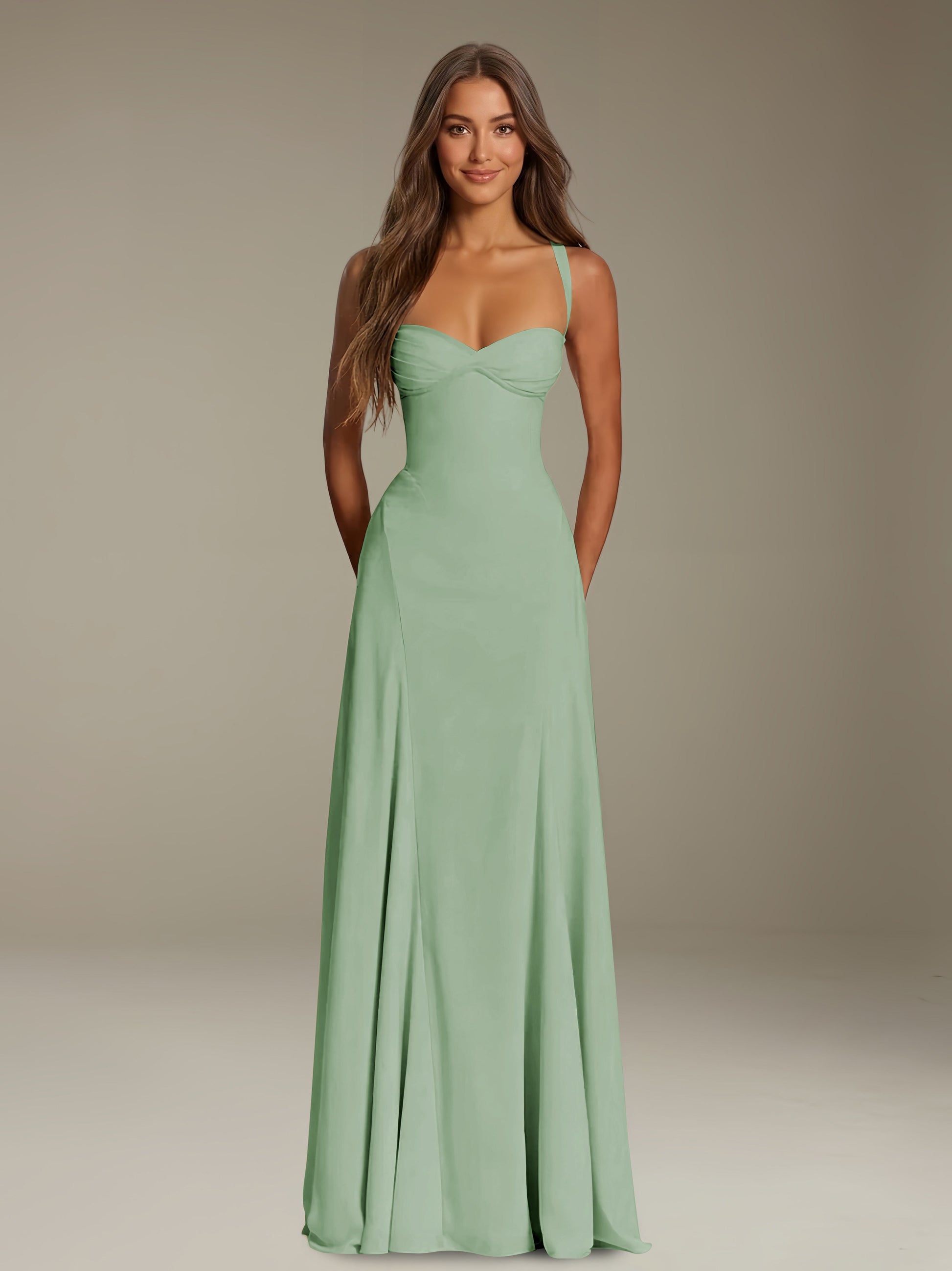 Free Shipping A-Line Sweethart Sleeveless Floor-Length Long Prom Dress –  mollyevers.co.uk