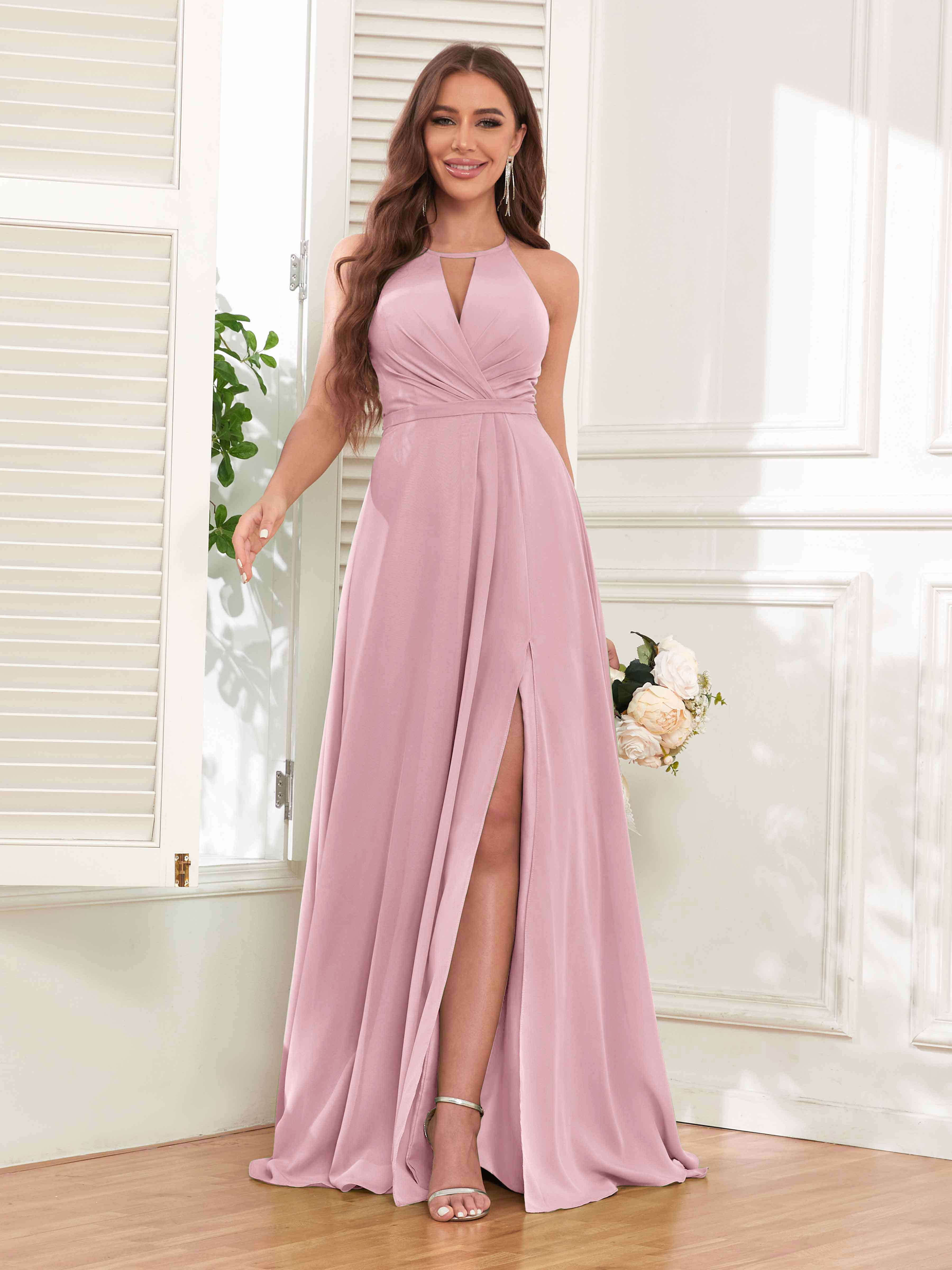 Candy Pink Bridesmaid Dresses Affordable Adorable for Your Big Day