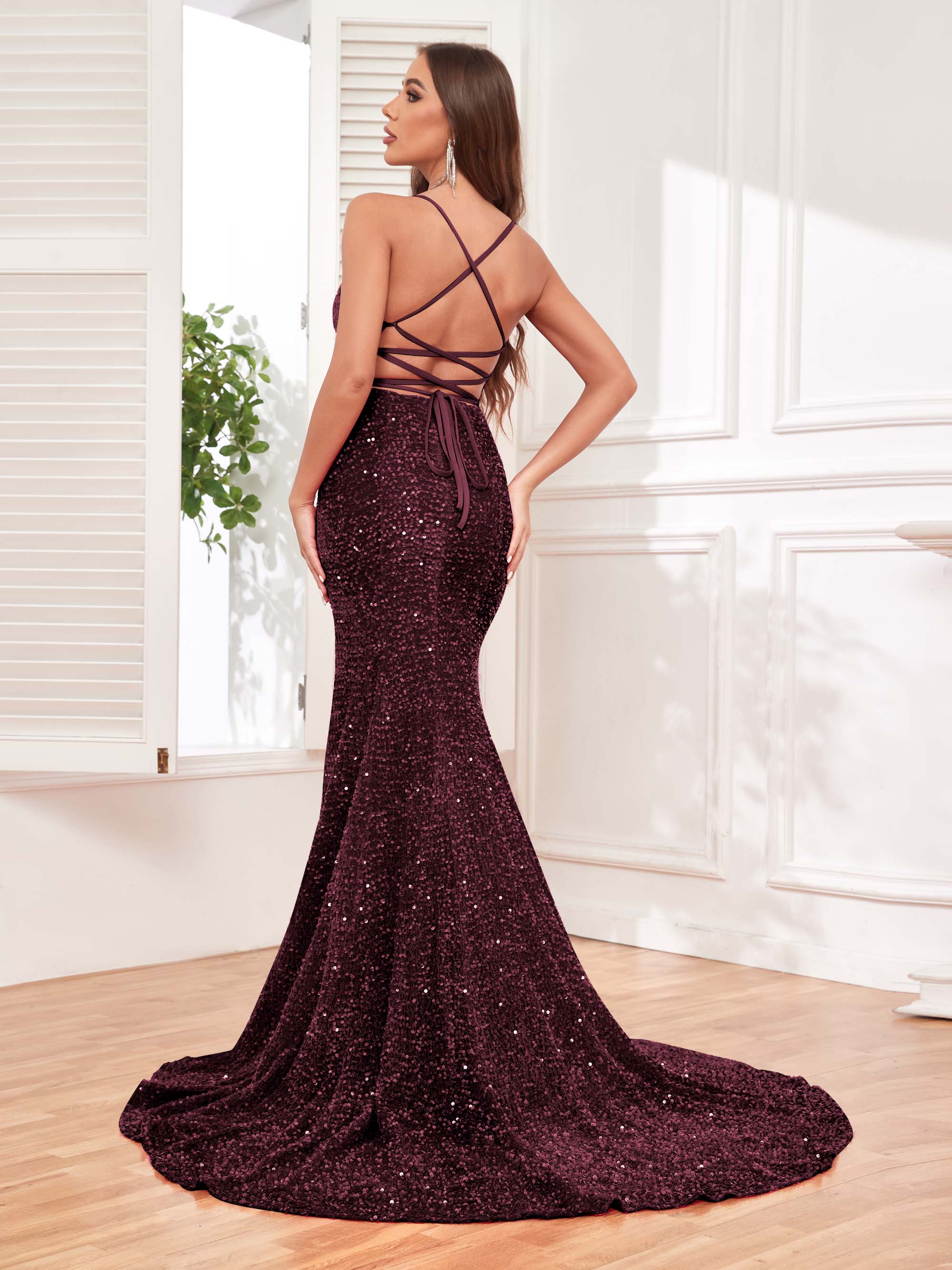 Mermaid Back newest Formal Dress