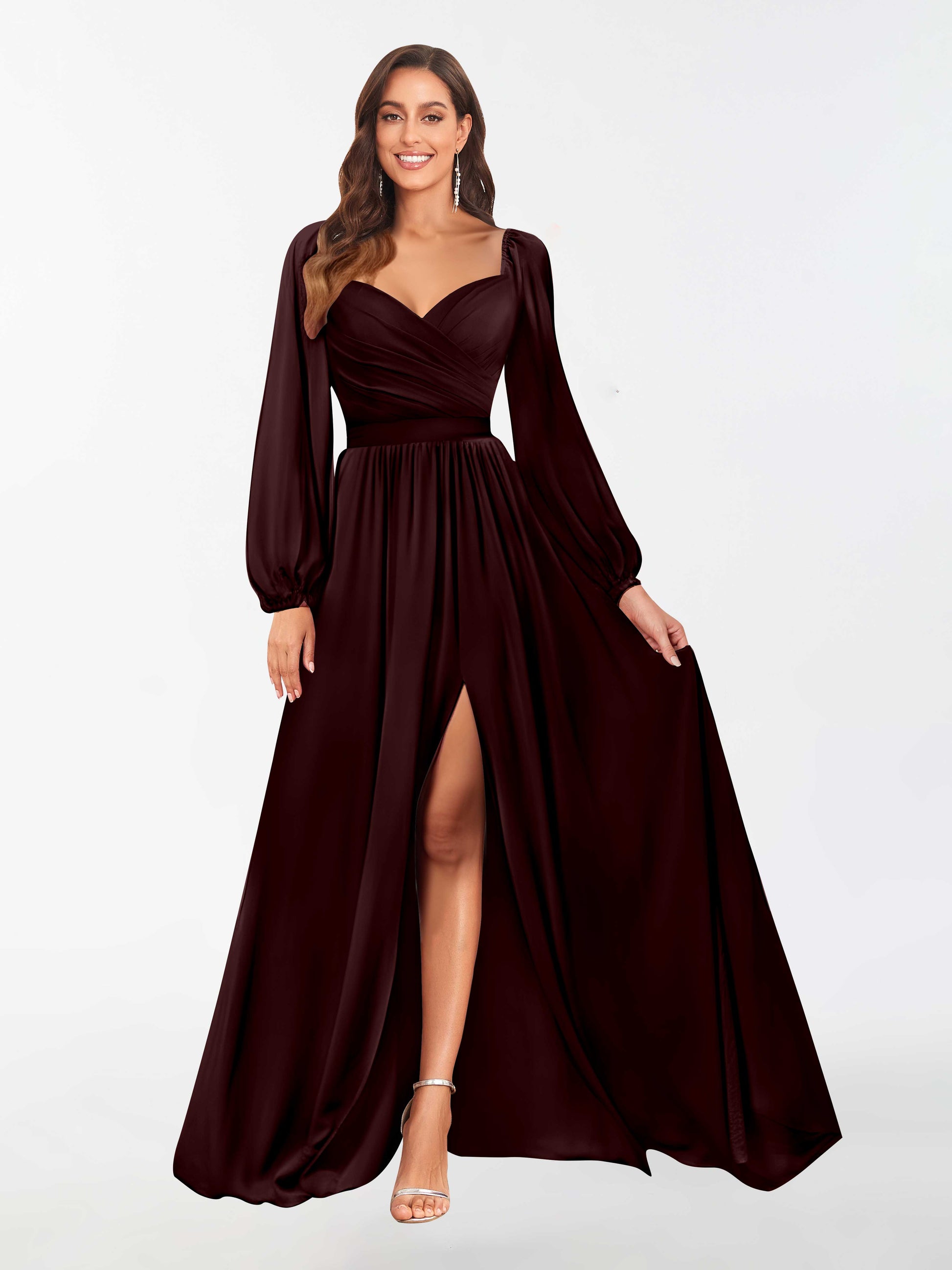 aline cocktail dress with sleeves Ruffle Short White Party Dress: Mac Duggal 48952 White / 0