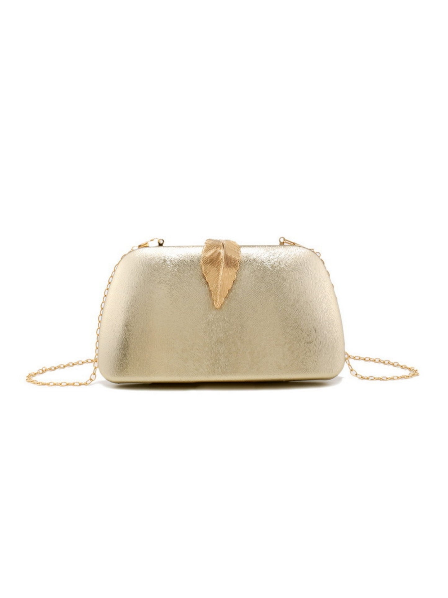 Luxury Leaf Clasp Evening Clutch Bag for Wedding, Party & Formal Events UK
