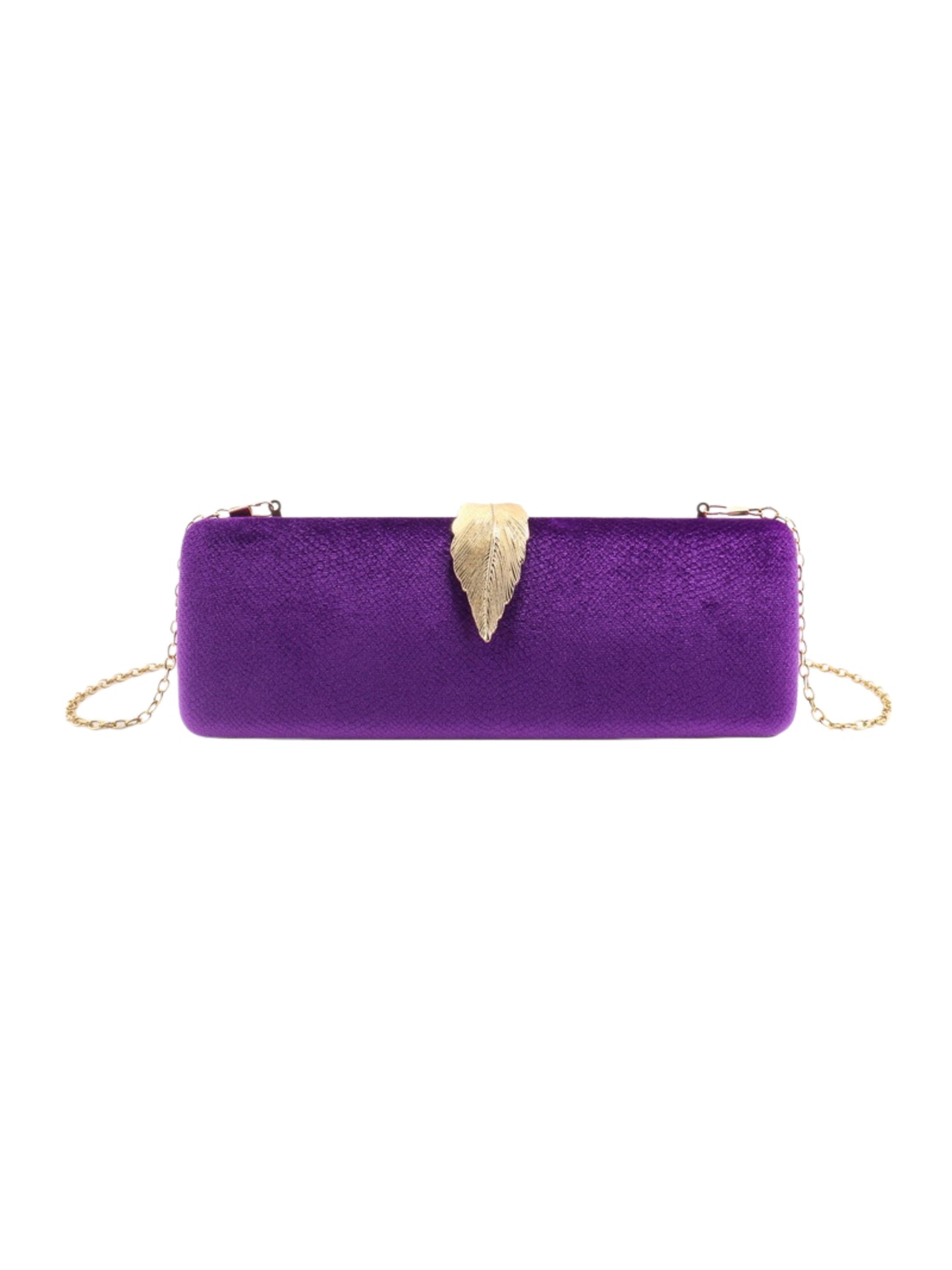 Luxury Satin Evening Clutch Bag with Leaf Clasp for Wedding, Prom & Formal Events UK