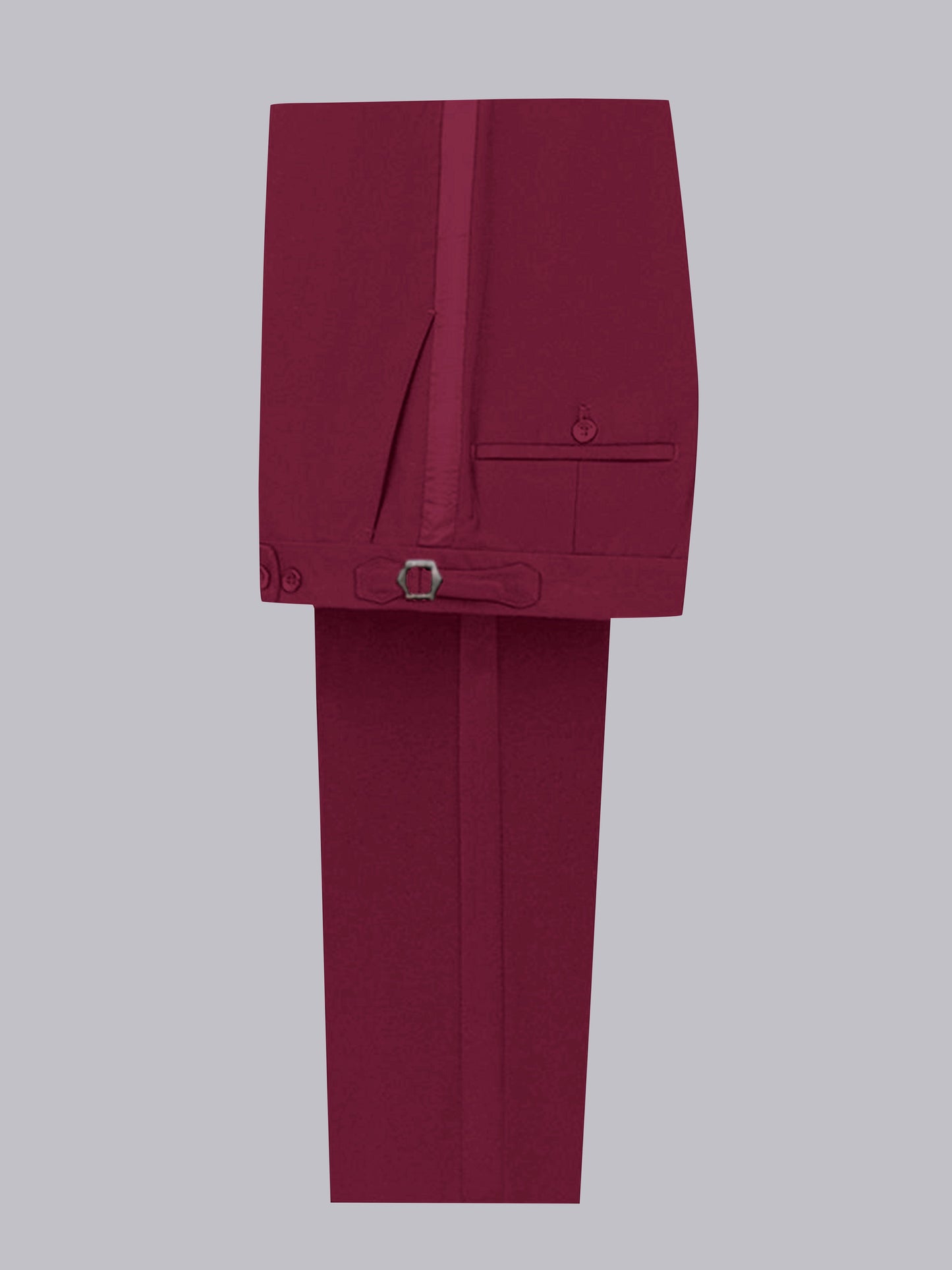 Men's Pants Standard Fit Straight Leg Plain UK