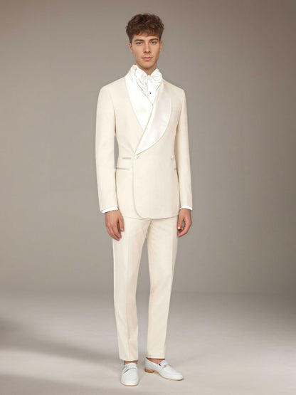 Men's Suits 2 Pieces Slim Fit Gala Night Attire Elegant Formal Wear