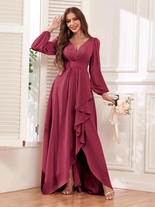 Elegant Cinnamon Rose Bridesmaid Dresses - Customization Available mollyevers.co.uk Elegant Cinnamon Rose Bridesmaid Dresses - Customization Available mollyevers.co.uk