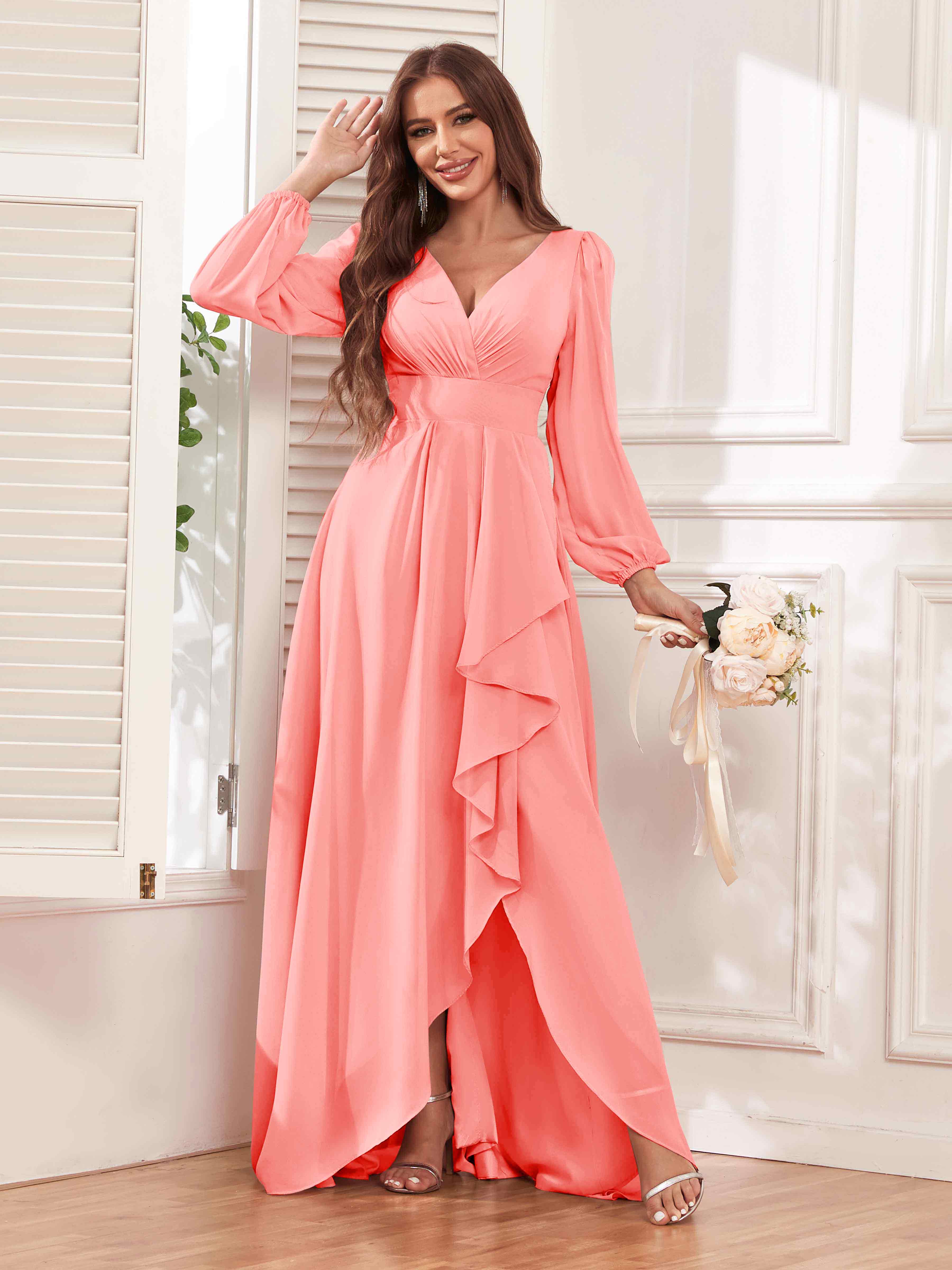 Coral maxi dresses uk hotsell