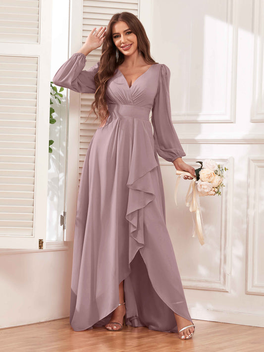 mauve bridesmaid dresses uk Add a Touch of Vintage Glamour with Vintage-Mauve Bridesmaid Dresses