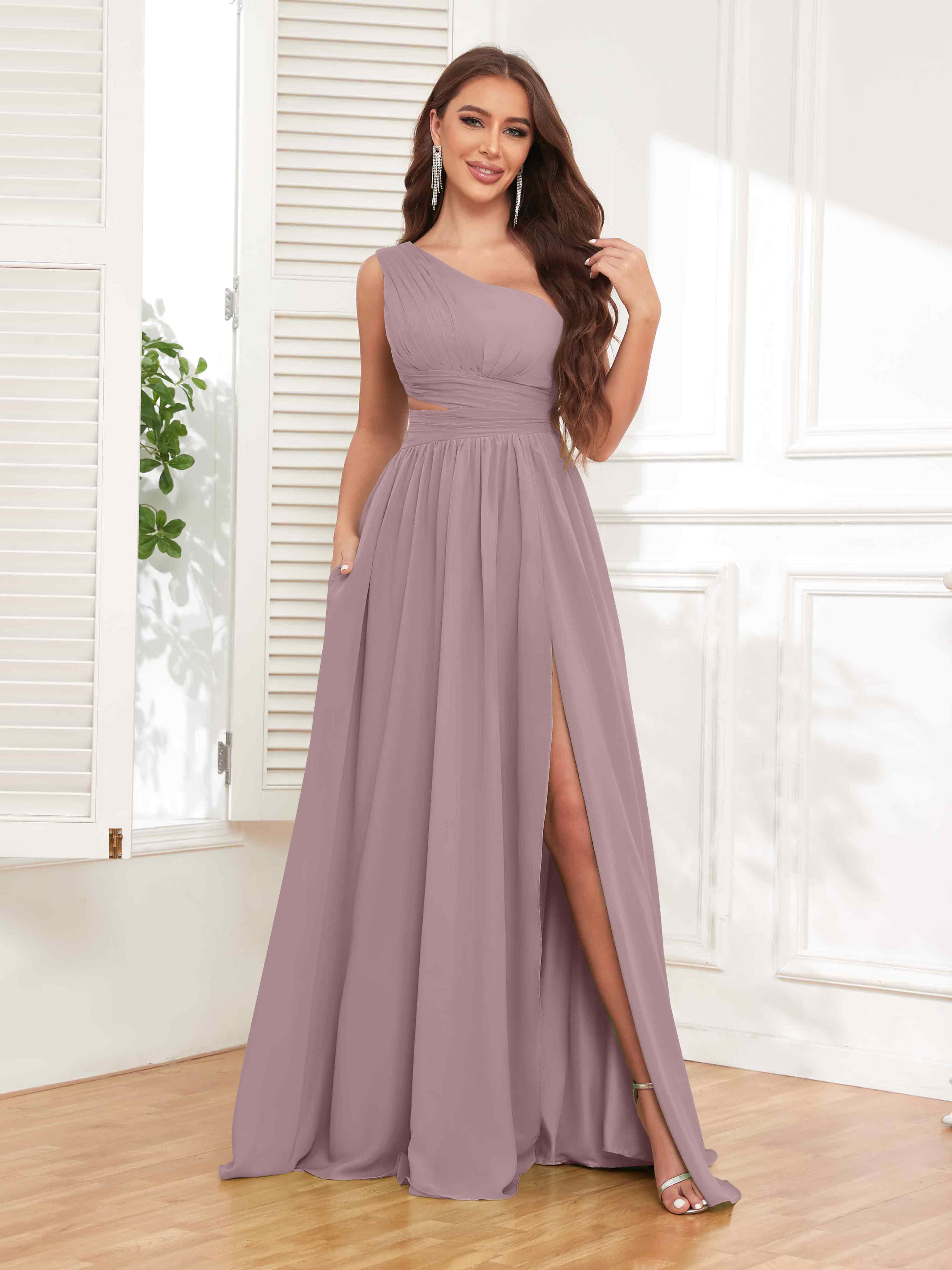 Charming Vintage Mauve Bridesmaid Dresses Timeless Beauty for Wedding