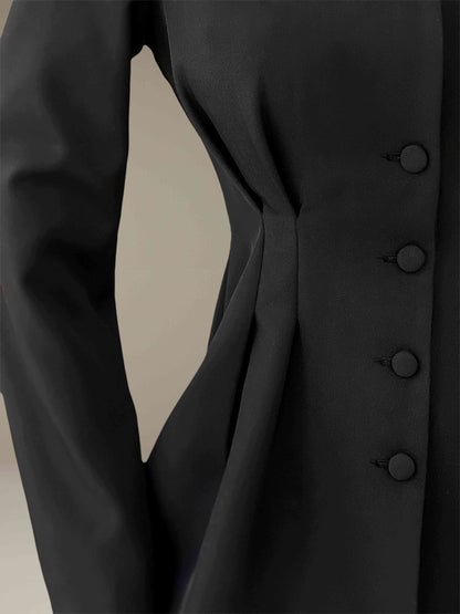 Women's Blazer Slim Fit Single Breasted Four Buttons for Everyday Wear UK