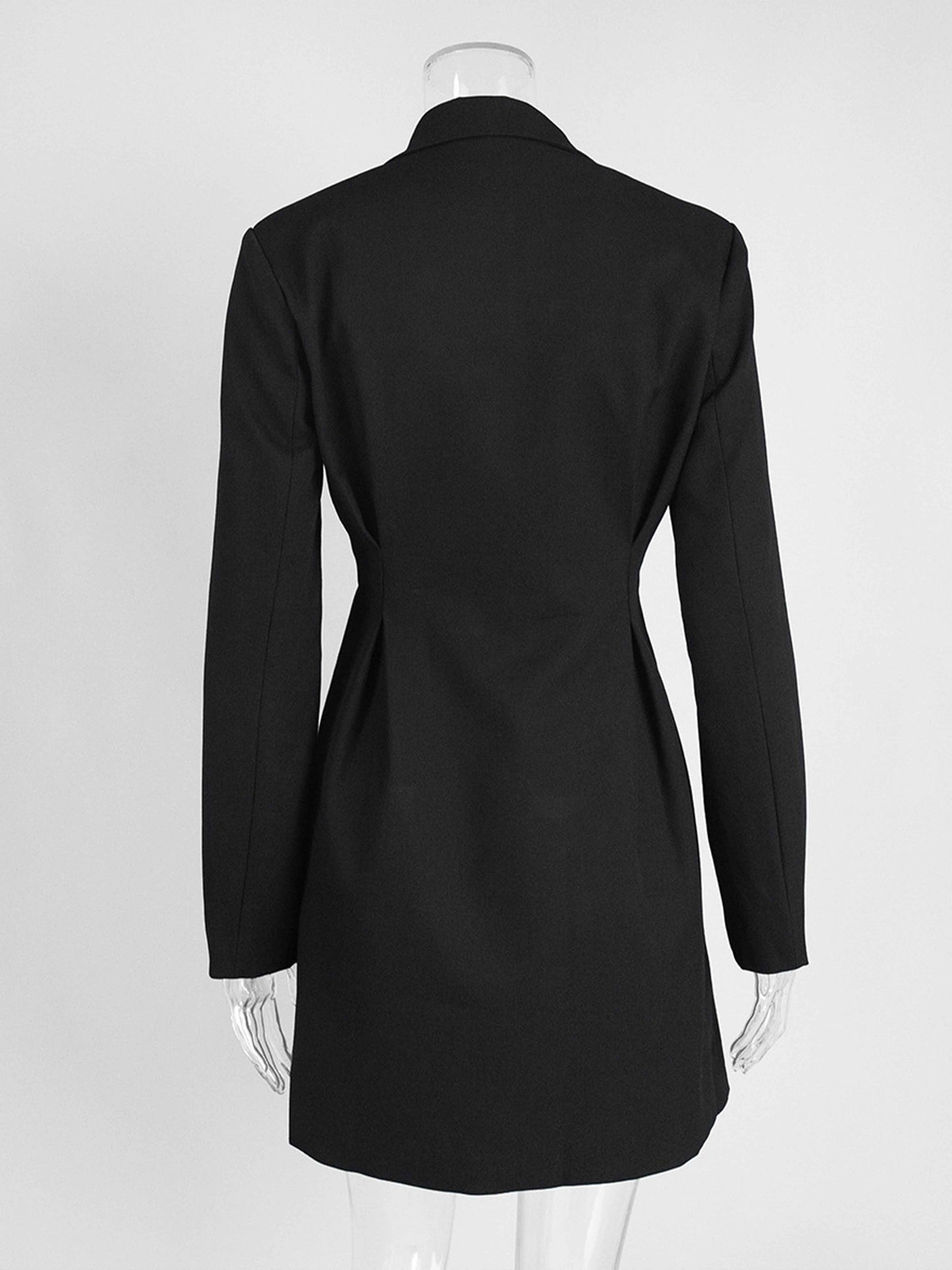 Women's Blazer Slim Fit Double Breasted Notch Lapel Perfect for Everyday UK