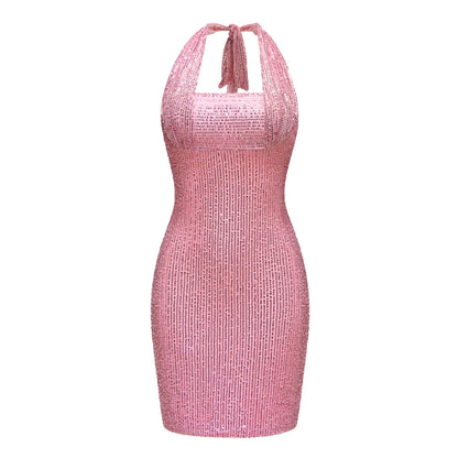 Neck Sheath Sequins Mini Homecoming Dresses UK