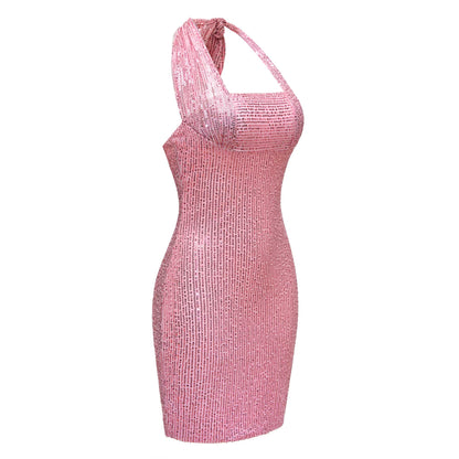 Neck Sheath Sequins Mini Homecoming Dresses UK