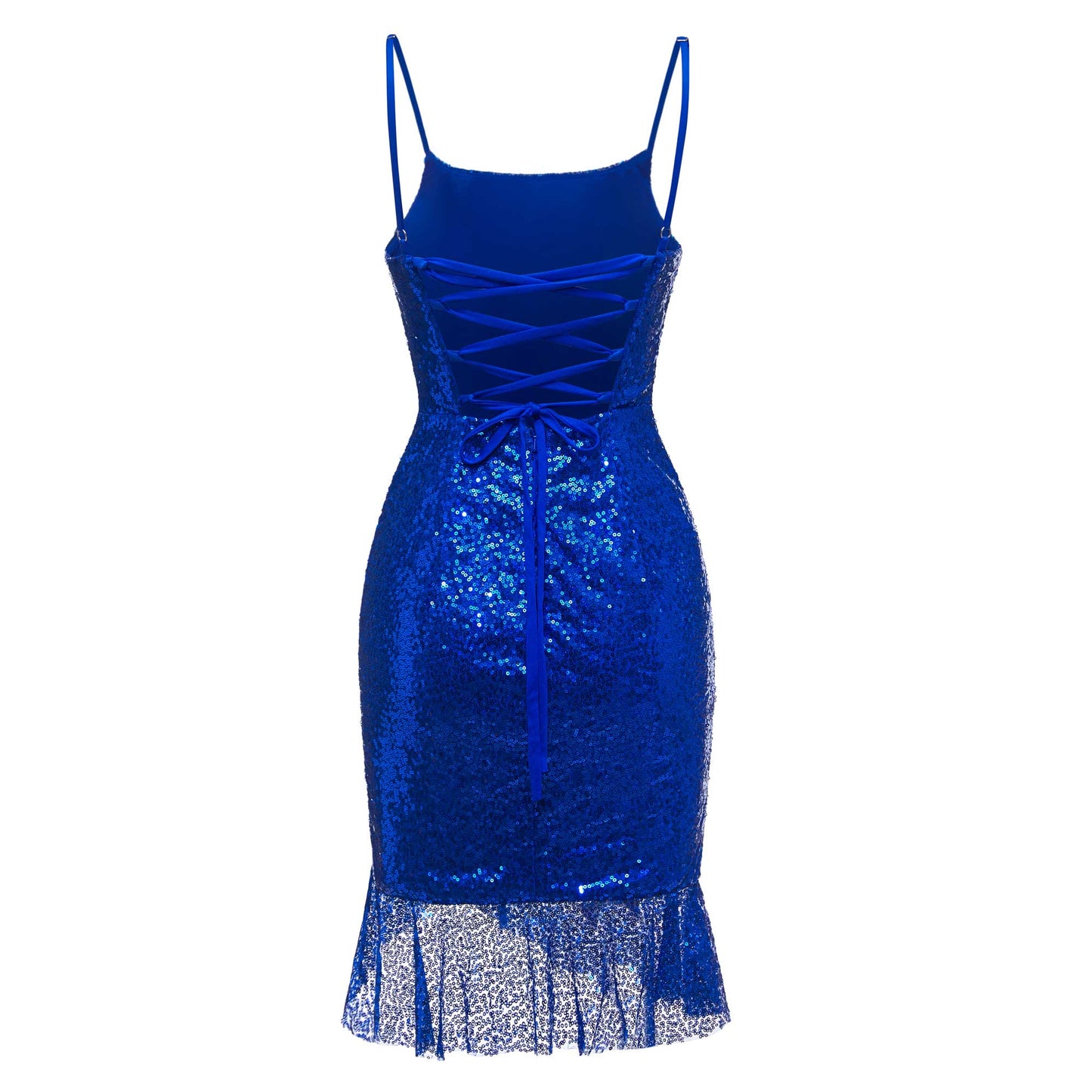 Straps Asymmetrical Sequins Mini Homecoming Dresses UK