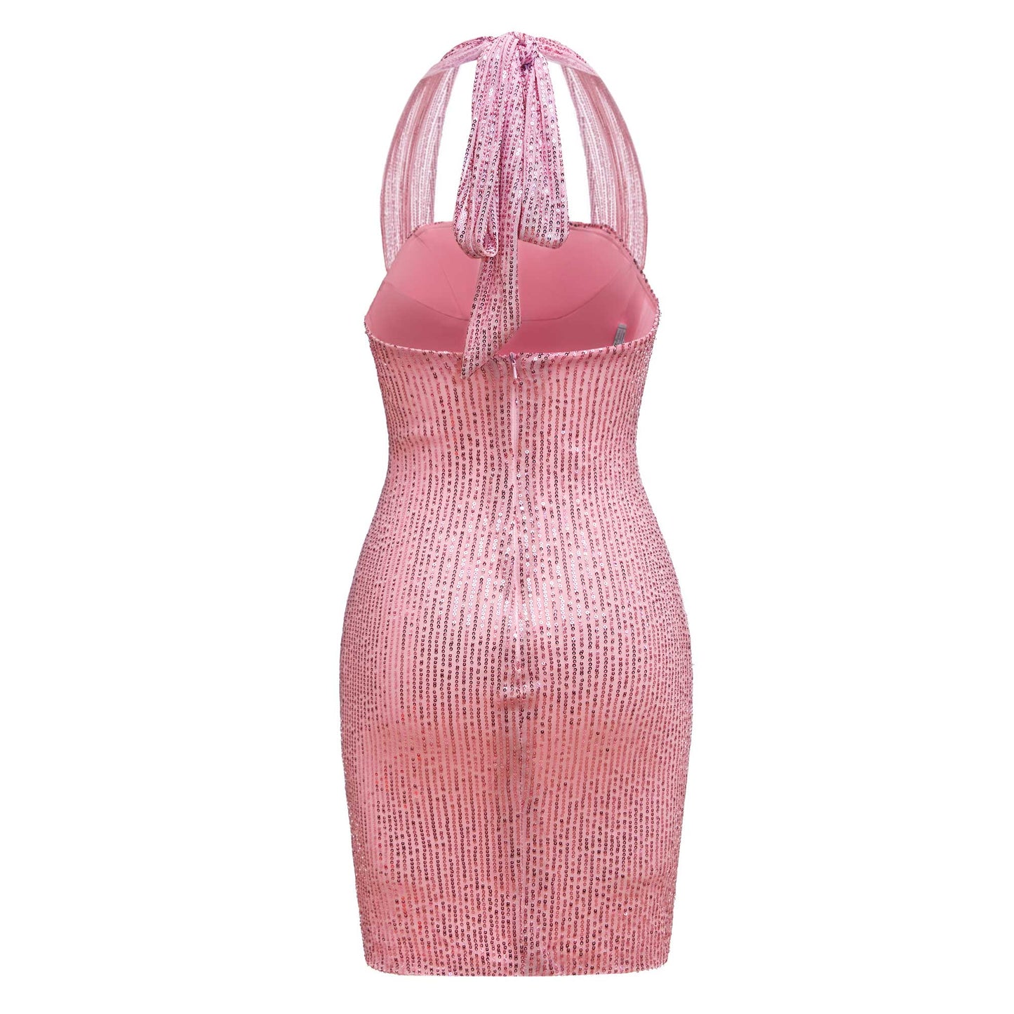 Neck Sheath Sequins Mini Homecoming Dresses UK