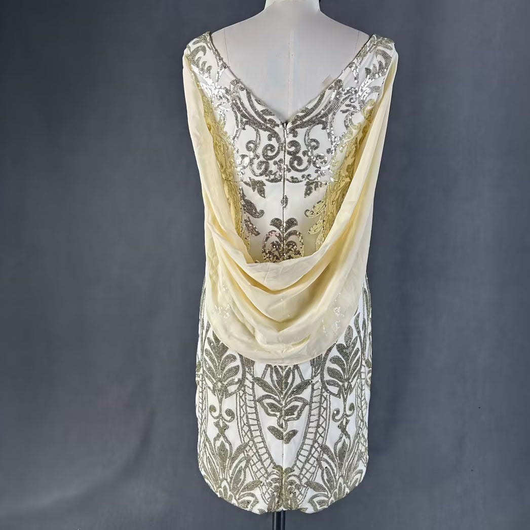 Sleeveless V-Neck Sheath Sequins Homecoming Dresses UK