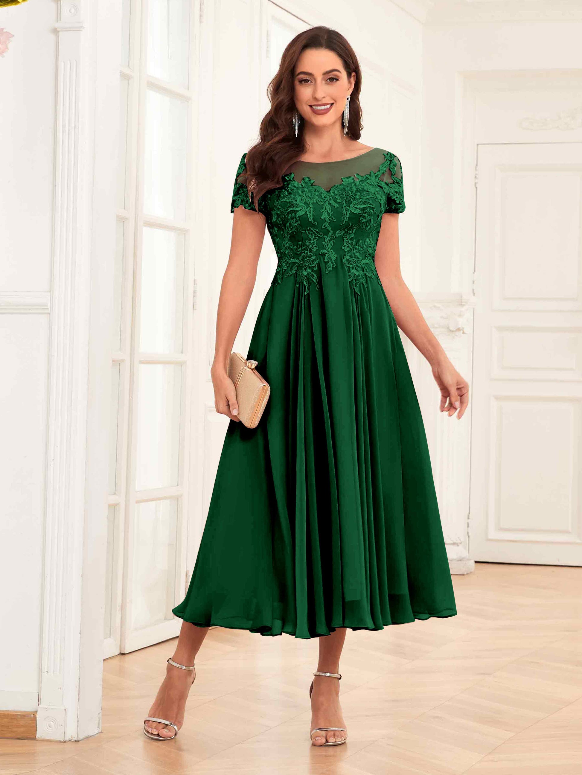 Lace Vintage Green Dresses Lace Dress Mother Of The Bride Vintage
